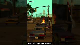 Gta san andreas definitive edition 🔥😱 gta gaming [upl. by Eiroj452]