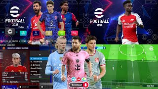 eFootball PES 2025 PPSSPP ORIGINAL ISO DOWNLOAD  PES 2025 PSP FULL KITS 25 amp TRANSFERS 4K GRAPHICS [upl. by Rammaj]