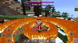 ESPADAS ELEMENTALES  MAGICAS EN MINECRAFT PE 1007  MODS POCKET EDITION [upl. by Dnalel]