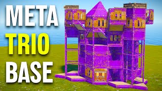 Ultimate SoloDuoTrio Rust Base Design  Simple amp Easy  META Shooting Floor  2023 Complete Guide [upl. by Krum733]