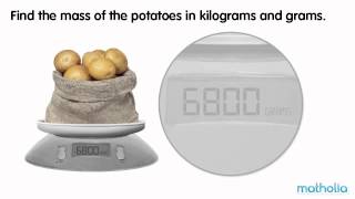 Converting Grams to Kilograms and Grams [upl. by Iseabal]