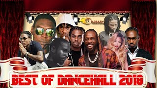 Best of Dancehall 2018 Year In Review Vybz KartelAlkalineMavadoGovanaShenseeaPopcaanMasicka [upl. by Garwin]