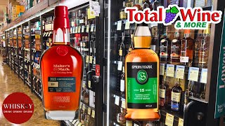 Total Wine Whiskey Wanders Good Year Arizona Spring Bank 15 and Makers Mark BEP 2023 Rare Whiskey [upl. by Dryfoos]