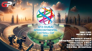 U13 Dubai Intercontinental Football Cup 2024  day 1  Morning session [upl. by Bolt]