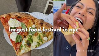 Trying the Best Foods at New York’s Largest Food Festival [upl. by Upali784]