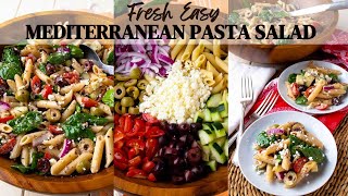 Mediterranean Pasta Salad [upl. by Deva]