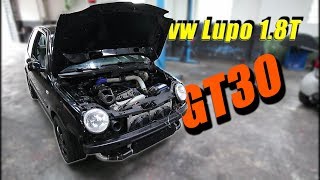 VW Lupo 18T GT30 🚀 Was für ein Sound💥💥 Wolf im Schafspelz [upl. by Aihsar]