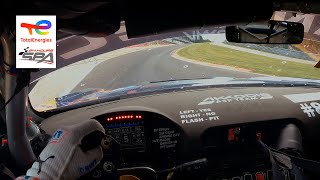 DRIVERS EYE  SpaFrancorchamps  Jules Gounon MercedesAMG GT3 [upl. by Lucila]