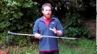 How to Adjust Telescopic Walking Poles [upl. by Llennoc276]