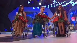 Belarussian student becomes firstever Miss Wheelchair World [upl. by Noissap474]