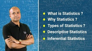 What is Statistics  Types of Statistics  Descriptive amp Inferential Statistics  Acadgild [upl. by Kirschner343]