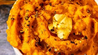 CREAMY MASHED SWEET POTATOES  BEST THANKSGIVING SIDE DISH [upl. by Hyrup]