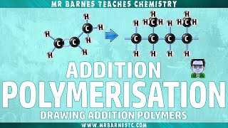 How to Draw Addition Polymerisation  Separate Chemistry GCSE 19 [upl. by Oiraved]