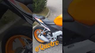 Honda CBR125r  exhaust sound motorcycle moto cbr125r motorcyclecomponents engine [upl. by Norga]