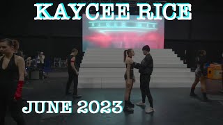 Kaycee Rice  June 2023 Dances [upl. by Yatnahs110]