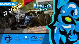 15° GP Bélgica  XII Edición Hispania eSports F1 23 [upl. by Wemolohtrab]