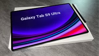 Samsung Galaxy Tab S9 Ultra Unboxing  ASMR [upl. by Suolhcin]