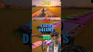 Fortnite Music Blocks Juice WRLD  Lucid Dreams  Noob vs Pro vs God fortnite juicewrld [upl. by Melantha]