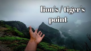 famous lions point and tigers point lonavala [upl. by Aiker]