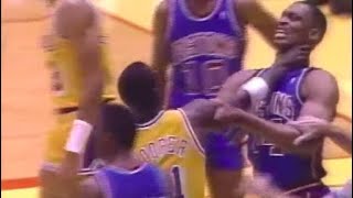 Old School NBA HEATED Moments Youve Never Seen Before [upl. by Meingolda]