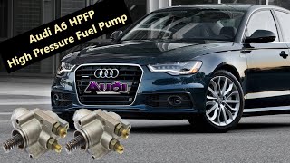 20152019 Audi A6 HPFP High Pressure Fuel Pump Replacement Lines Simple 30T Supercharged V6 [upl. by Legir136]