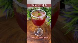 Goa ka famous KOKUM MOJITO  Kokum mojito recipe  Kokum sharbat  kokum mojito shorts mocktail [upl. by Giles]