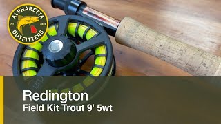 Redington Field Kit  Trout 9 5wt  Product Review [upl. by Hsur]