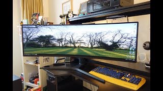 Samsung CJ89 LC49J890DKU review  49in Super Ultrawide Monitor  By TotallydubbedHD [upl. by Eltsyrc326]