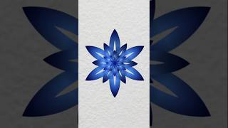 Flower Design In CorelDRAW  CorelDRAW Tutorial  shorts​ youtubeshorts​ trending​ [upl. by Swayne]