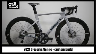 SWorks Venge 2021 custom build w Ultegra Di2 and Enve 65 [upl. by Garfield]