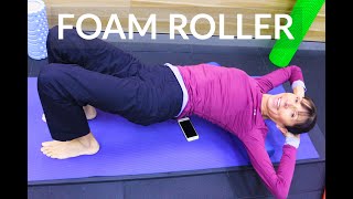 Foam Roller for Back Pain and Stiffness  Physical Therapist Exercises [upl. by Aivilys]