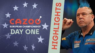 DEVASTATING DEBUT 2021 Cazoo European Championship  Day One Highlights [upl. by Katheryn342]