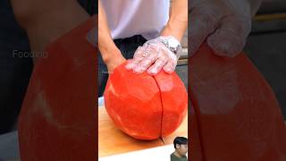 Woww Fresh Watermelon 🍉🍉🍉 fruit fruitcuting fruitcutting watermelon shortvideo shorts [upl. by Ilzel385]