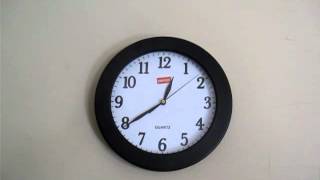 Staples analog wall clock [upl. by Krever]