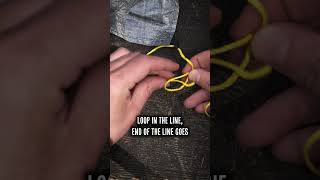 How I tie guylines to my tarp for backpacking [upl. by Almap108]