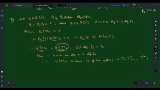 CYCLIC SUBSPACES2 TANNIHILATORS AND COMPANION MATRIX [upl. by Beutner]