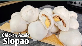 Chicken Asado Siopao Madiskarteng Nanay by mhelchoice [upl. by Kcam]