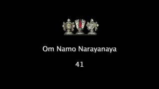 108 Om Namo Narayanaya Chanting Powerful Mantra 108 repetitions [upl. by Ashton791]