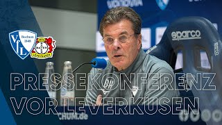 Pressekonferenz vor Bayer Leverkusen [upl. by Ynnavoeg]