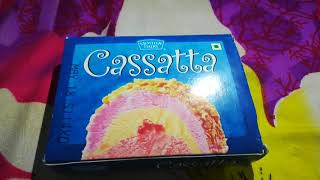 Unboxing cassatta ice cream mother dairy [upl. by Charmaine]