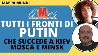 Tutti i fronti di Putin che succede a Mosca a Minsk e in Ucraina [upl. by Anelleh182]