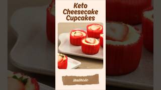 Keto Cheesecake Cupcakes shorts [upl. by Winzler]