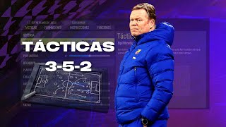 LA FORMACIÓN MÁS COMPLETA DE FIFA 22 TÁCTICAS E INSTRUCCIONES DE LA 352 [upl. by Gneh606]