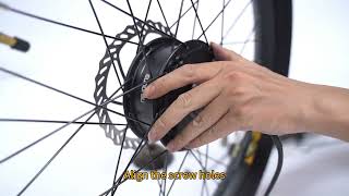 How To Replace the Hub Motor Core of EUNORAU META Series Ebikes [upl. by Swec]