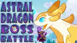 INSANE Battling the Astral Dragon in Dragon Isle Prodigy Math Game [upl. by Martita41]