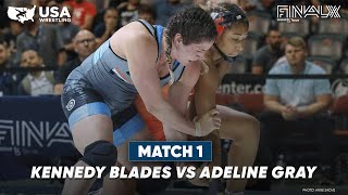 Kennedy Blades vs Adeline Gray  2023 Final X Round 1 [upl. by Fleming874]