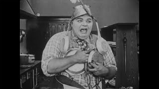 The Cook 1918 Roscoe Fatty Arbuckle Buster Keaton [upl. by Kingsley]