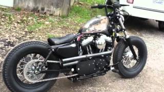 Harley sportster 48 bobber [upl. by Lasser]