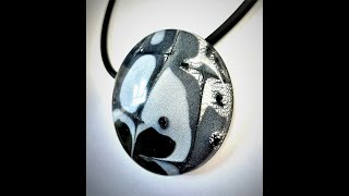 Metallic Mokume Gane Style Pendant [upl. by Aguste]