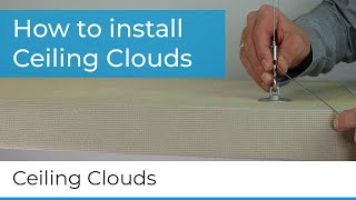 How to Install Primacoustic Ceiling Clouds [upl. by Ellerrehs]